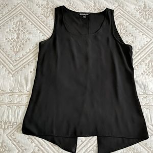 Express Split Back Sleeveless Top